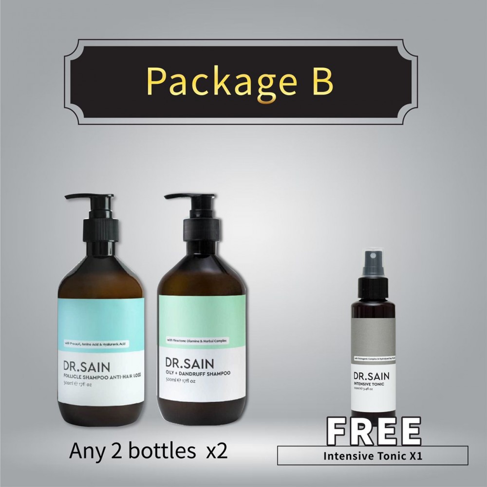 24 Nov Package B- Any 2 products + FREE 1 Intensive Tonic RM299