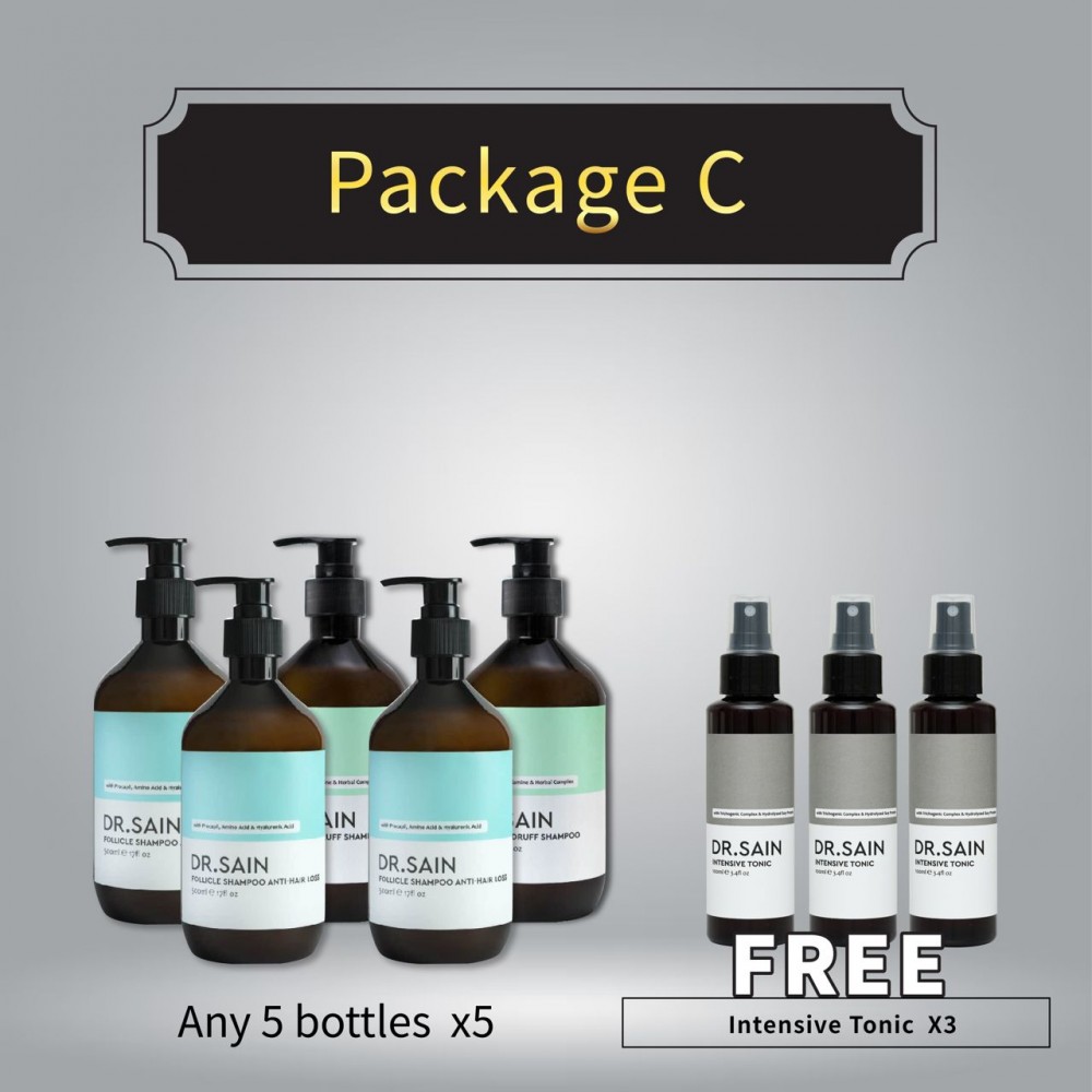 24 Nov Package C : Any 5 product + Free 3 intensive tonic RM699